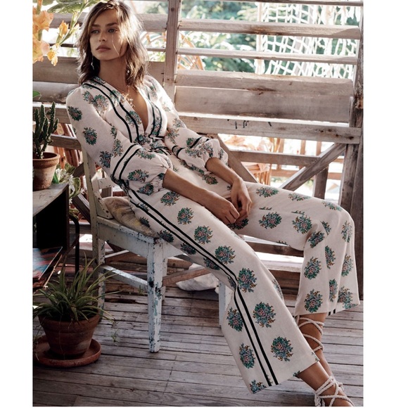 Zimmermann Pants - ZIMMERMANN// VERITY CONTRAST BIND PANT